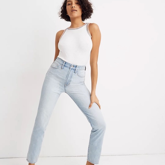 The Curvy Perfect Vintage Jean in Fitzgerald Wash NWT - Picture 6 of 7